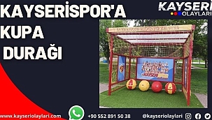 Kayserispor'a kupa durağı