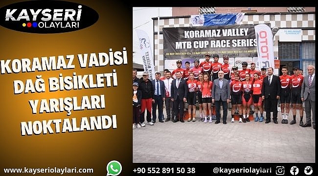 Koramaz Vadisi Dağ Bisikleti yarışları noktalandı