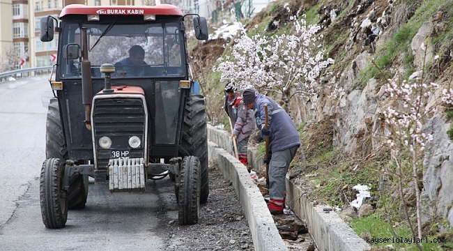 Melikgazi, Sulama Kanallarını Temizledi
