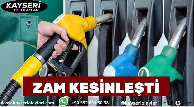 Motorin ve benzine beklenen zam kesinleşti İşte Güncel Fiyat