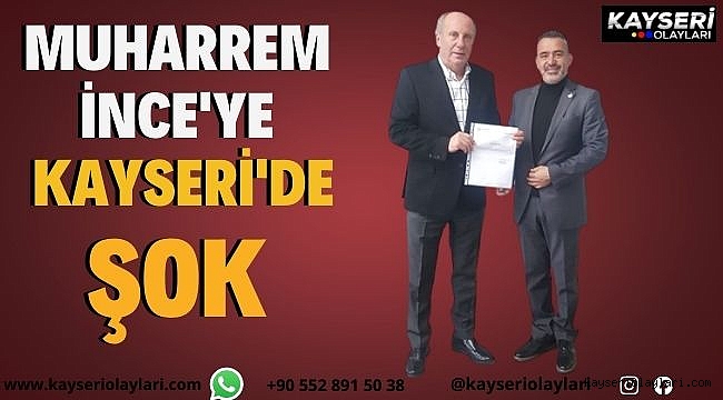 Muharrem İnce'ye Şok 