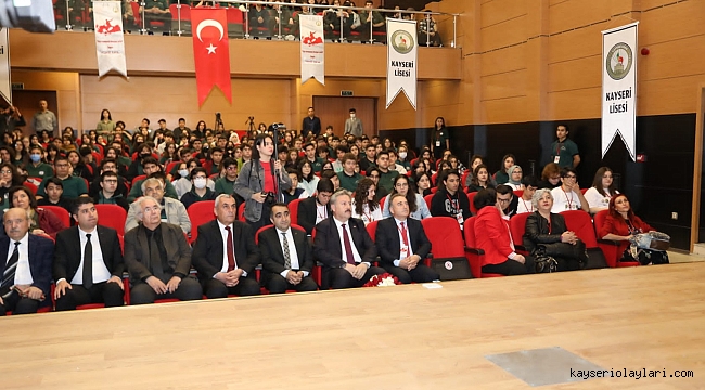 Palancıoğlu, Vatan Savunmasında Destanlaşan Liseler Kongresi'ne Katıldı