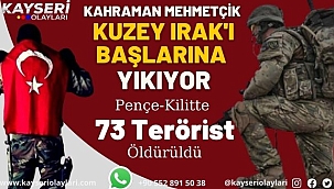 Pençe-Kilitte Öldürülen terörist Sayısı 73 oldu