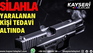 Silahla yaralanan kişi tedavi altında