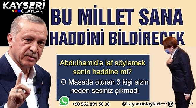 Sizler, emperyalist ağızlılara, hak ettikleri cevabı verecek gençliksiniz"