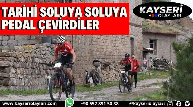 Tarihi Soluya Soluya Pedal Çevirdiler