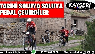 Tarihi Soluya Soluya Pedal Çevirdiler