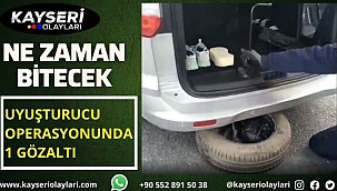 Uyuşturucu operasyonunda 1 gözaltı