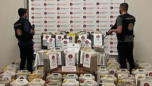 Bakan Muş: İstanbul'da 2 milyon captagon, Hakkari'de 742 kilo metamfetamin ele geçirildi