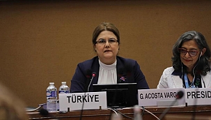 Bakan Yanık: "Kadının insan haklarını, acilen ulaşılması gereken temel hedef olarak görüyoruz"