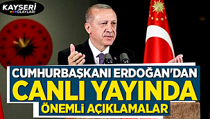 Başkan Erdoğan'dan son dakika açıklamaları: