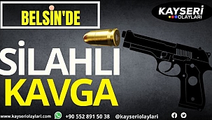 Belsin'de silahlı kavga: 1 yaralı