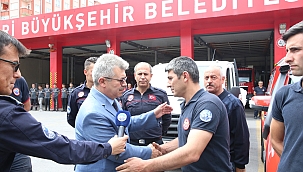 Büyükşehir'den, Karadeniz'deki sel bölgesine araç ve personel desteği