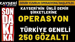 Demir Fiyatlarını Manipüle Etmişler Suç Örgütüne Demir Yumruk İndi