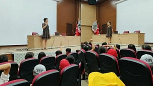 Etek giyen avukata panelde şok tepki: 'Biz din adamıyız, masanın arkasında anlat'