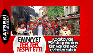 Kadıköy'de Öcalan'a destek için yürüyenlere operasyon