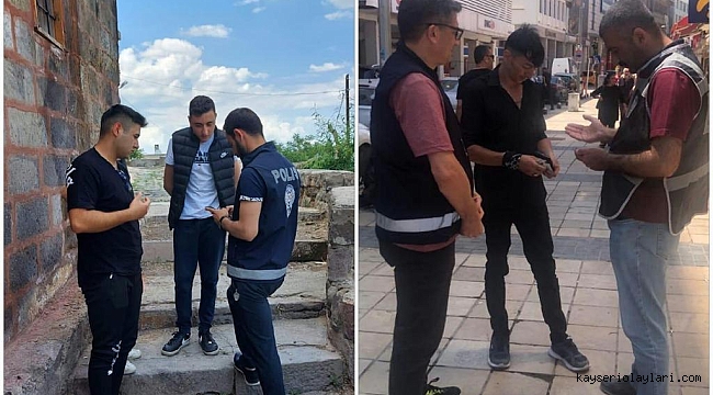 Kayseri'de 228 kişi sorgulandı 
