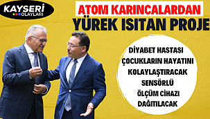 Kayseri'de Diyabet Hastası Çocukların Hayatını Kolaylaştıracak Sensörlü Ölçüm Cihazı Dağıtılacak