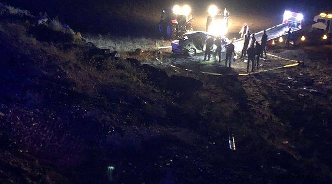 Kayseri'de feci kaza : 2 ölü