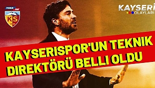Kayserispor'un Teknik Direktörü Belli Oldu 