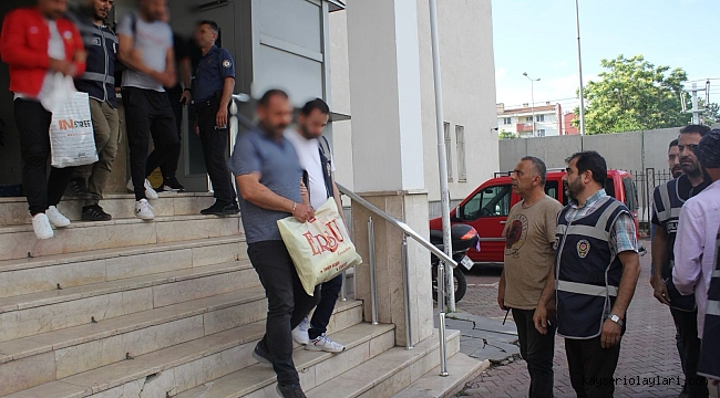 Kesinleşmiş hapis cezası bulunan 12 kişi cezaevine gönderildi