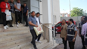 Kesinleşmiş hapis cezası bulunan 12 kişi cezaevine gönderildi