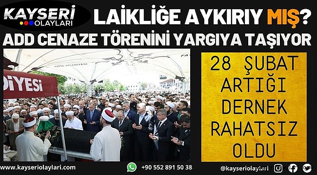Mahmut Ustaosmanoğlu'nun cenazesininden Rahatsız Oldular