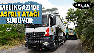 Melikgazi'de Asfalt Atağı Sürüyor