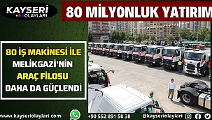 Melikgazi'den Teknik Hizmetlere 80 Milyonluk Yatırım