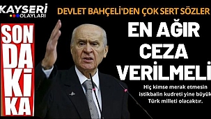 MHP Genel Başkan Devlet Bahçeli partisinin grup toplantısında gündeme ilişkin önemli değerlendirmelerde bulunuyor.