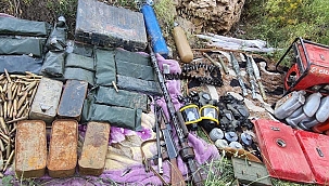 Pençe-Kilit Operasyonu'nda çok sayıda silah ve mühimmat ele geçirildi