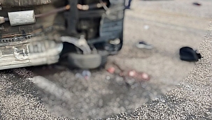 Sarız-Kahramanmaraş yolunda feci kaza: 1 ölü 2 yaralı