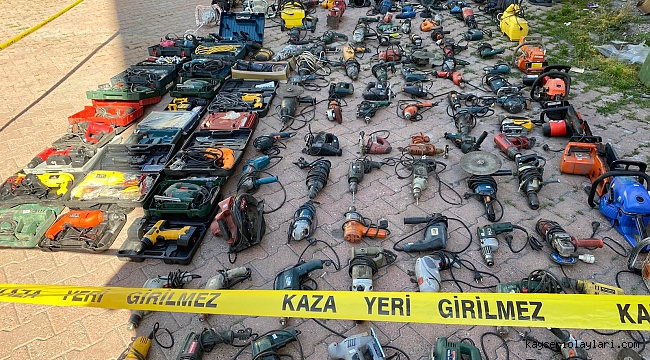 1 milyon lira değerindeki eşya sahiplerine teslim edildi