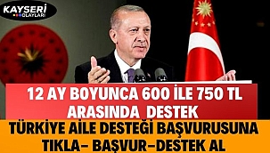 12 ay boyuncu karşılıksız para yardımı yapılacak! 600 TL müjdesi geldi! İşte başvuru icin.