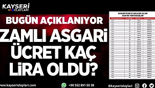 Asgari ücret Temmuz 2022 zammı kaçta açıklanacak? Asgari ücret bakın kaç lira oluyor