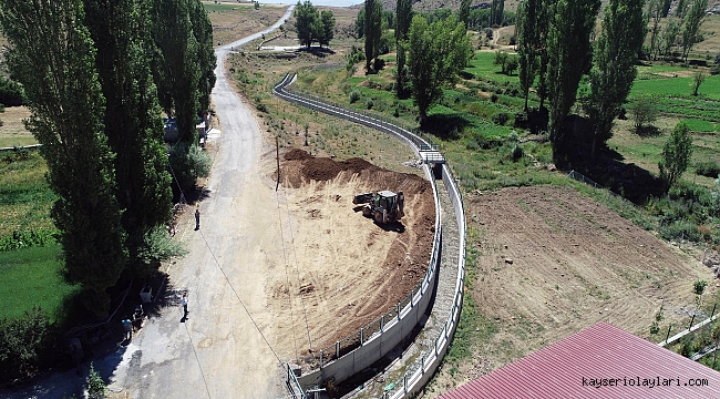 CEBİR'DE YOL GENİŞLETME VE YENİ PARK ÇALIŞMASI
