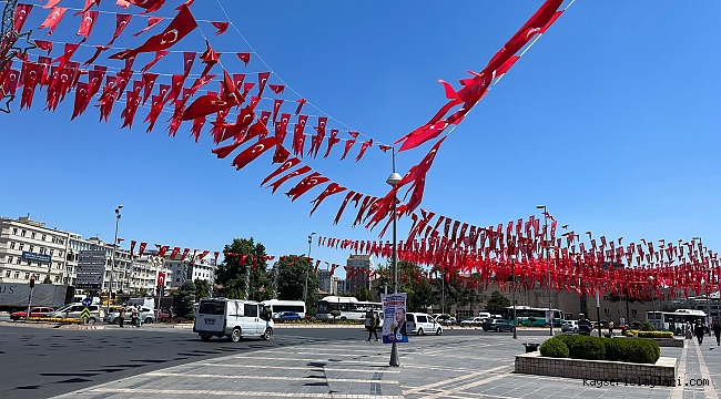 Kayseri, Cumhurbaşkanı Erdoğan'a hazırlanıyor