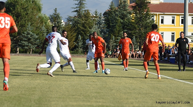 Kayserispor, Alanyaspor ile yaptığı provayı kazandı