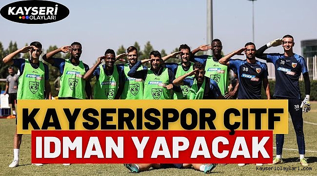 Kayserispor çift idman yapacak