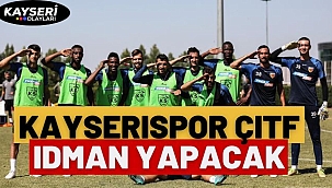 Kayserispor çift idman yapacak