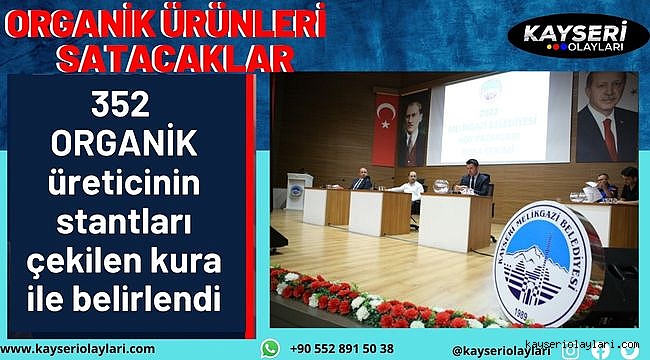 Köy Pazarlarında Organik Üreticiler İçin Kura Çekildi