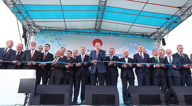 MELİKGAZİ'DEKİ BİRÇOK YATIRIMIN AÇILIŞINI CUMHURBAŞKANI GERÇEKLEŞTİRDİ 