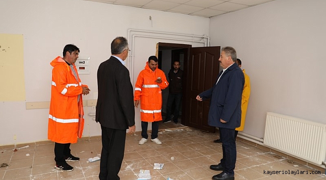 MELİKGAZİ MİMSİN'DEKİ ATIL BİNAYI SOSYAL TESİS YAPACAK