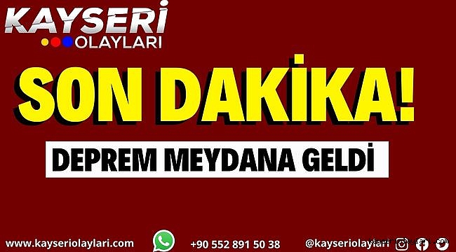 Son dakika... Van'ın Tuşba ilçesinde deprem!