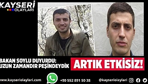 Soylu 'uzun zamandır peşindeydik' deyip duyurdu: