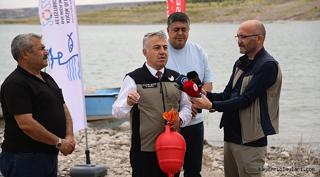 Yamula Barajı'nda balık avı dönemi başladı 