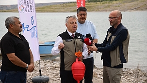 Yamula Barajı'nda balık avı dönemi başladı 