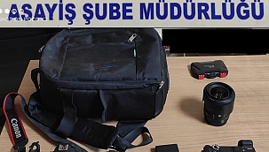 100 bin lira değerinde fotoğraf makinesi çalınması olayında 2 gözaltı