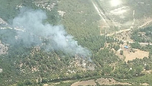 Balıkesir'deki çifte orman yangını: Kontrol altına alındı