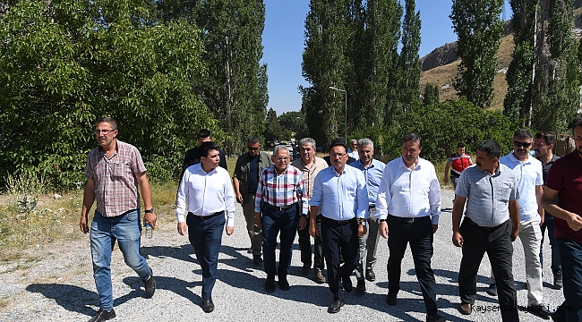 Başkan Büyükkılıç: "Soğanlı'ya güzelliklerin üzerine güzellikler ekliyoruz"